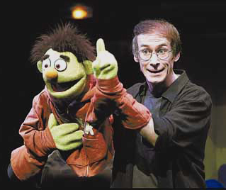 Rick Lyon and Nicky in AVENUE Q Vegas